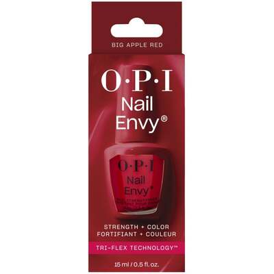 OPI Nail Envy Nail Strengthener Treatment Big Apple Red - 15ml