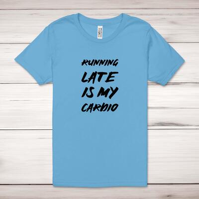 Running Late Adult T-Shirt