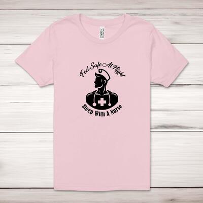 Sleep With A Nurse Adult T-Shirt