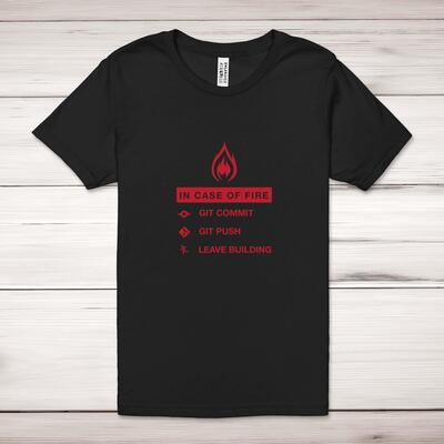 Git Commit Adult T-Shirt