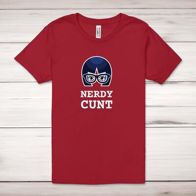 Nerdy Cunt Adult T-Shirt
