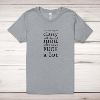 I'm An Intelligent Classy Man Adult T-Shirt