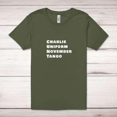 Charlie Uniform Adult T-Shirt