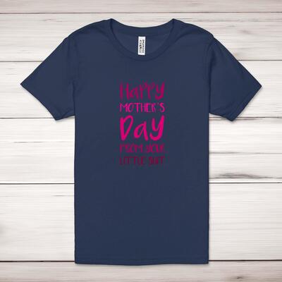 Happy Mothers Day - Little Shit Adult T-Shirt