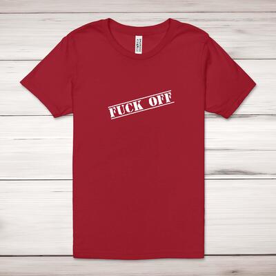 Fuck Off Top Secret Adult T-Shirt