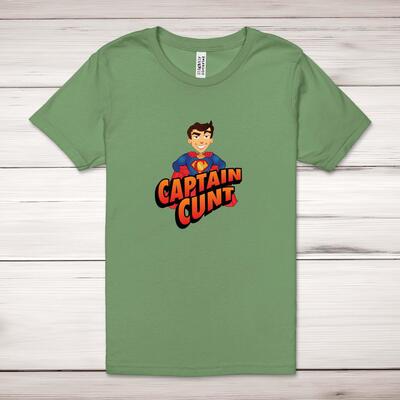 Captain Cunt Adult T-Shirt