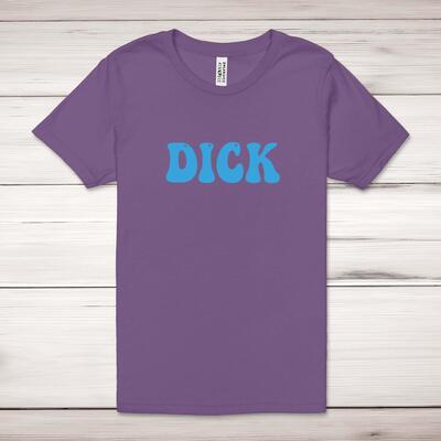 Blue Dick Adult T-Shirt
