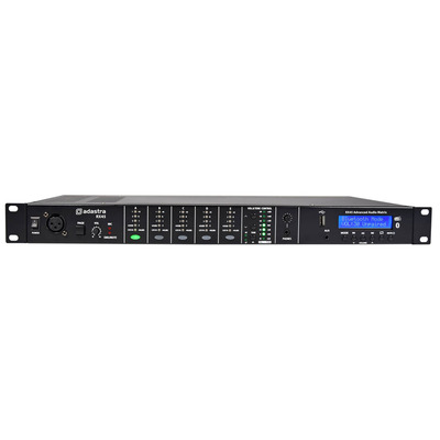 Audio Zone Matrix - 4 In x 5 Channel with Internal Bluetooth & Media Player