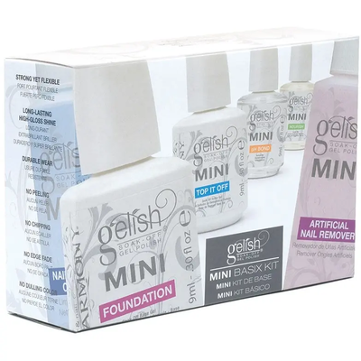 Gelish Harmony Mini Basix Kit (Top / Foundation / pH Bond / Nourish)