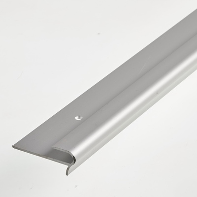 8mm Thick Aluminium Stair Nosing 2.7m