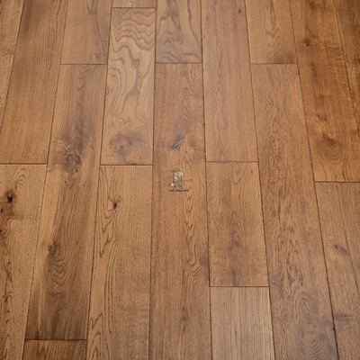 Alabama 125mm Golden Oak Oiled Hand Scraped Solid Wood Flooring