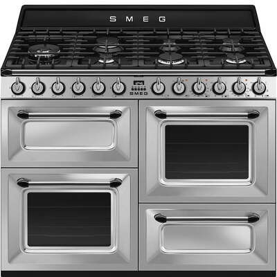 Smeg TR4110X-1 110cm Range Cooker with Gas Top