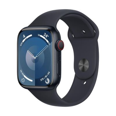 Apple Watch Series 9 Cellular 45mm Midnight Sport Band (S/M) MRMC3QA/A