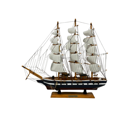 Confection Model Sea Ship 1m Display Stand Assembled 48cm Handmade