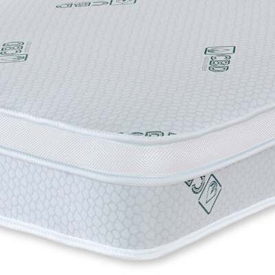Calm and Relaxing CBD Oil Infused Value Comfortable Spring Mattress - 2ft6 by 5ft9 Shorty Mattress (75cm by 175cm)