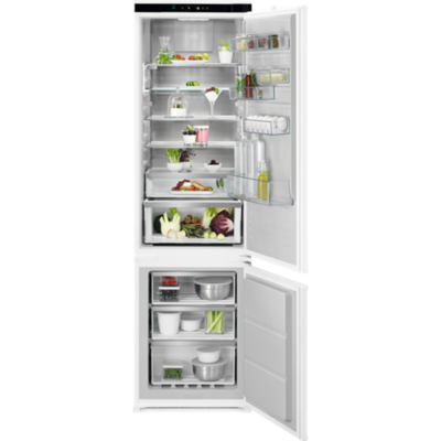 AEG NSC8M191DS 188cm Built In Fridge Freezer