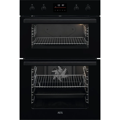 AEG DCB535060B SurroundCook Double Oven with Catalytic Cleaning
