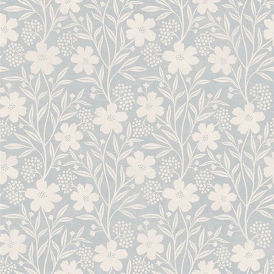 Berry Floral Wallpaper Soft Blue Arthouse 100365AH