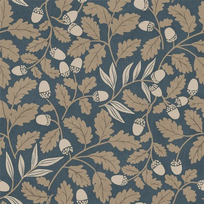 Acorn Trail Wallpaper Navy Blue Arthouse 100360AH