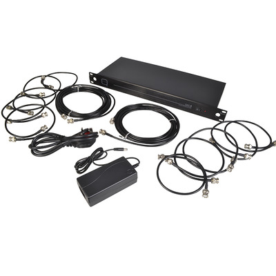 Q-Audio QAD-4 Wireless Microphone Antenna Distribution 4 way