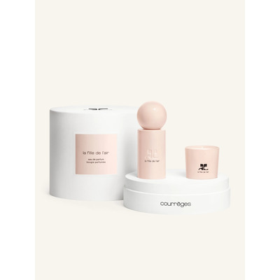 Courrèges La Fille De L'air Gift Set 100ml Edp + 75g Candle